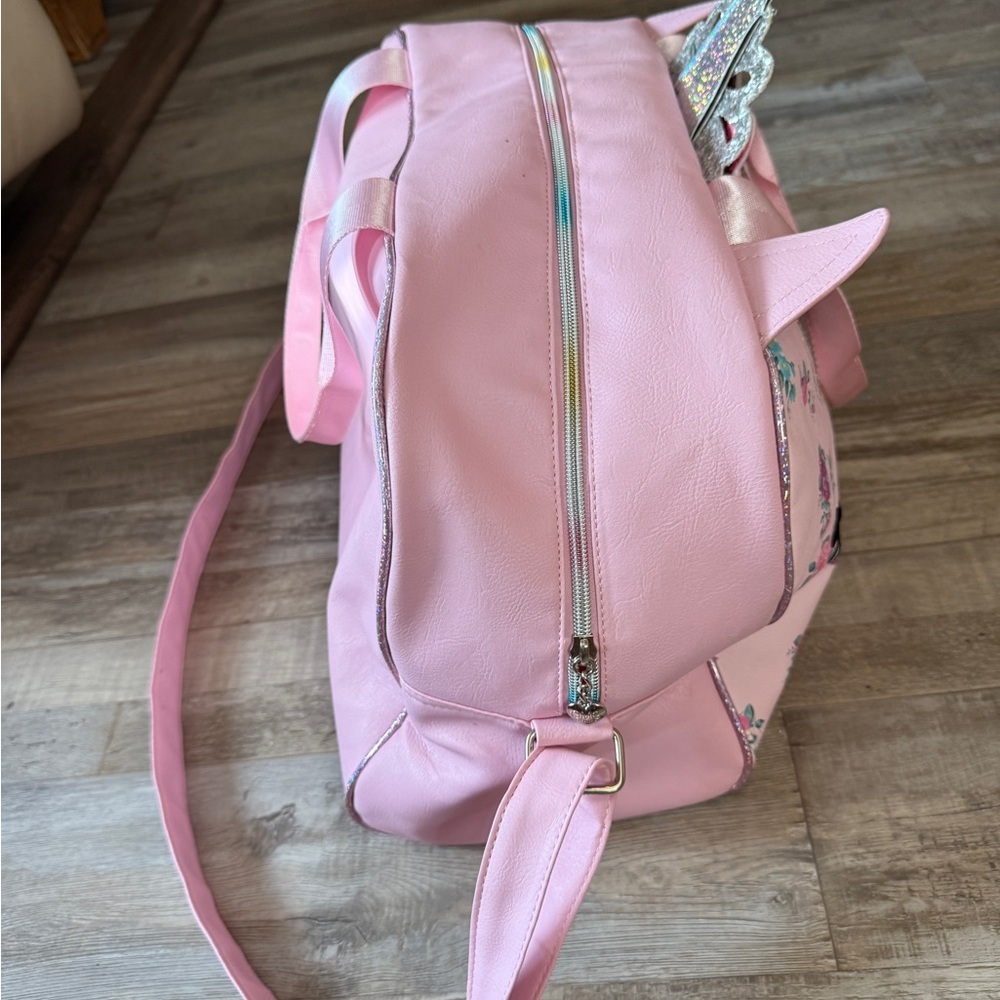 OMG Accesories Pink Unicorn Floral Kids Bag - Picture 5 of 11